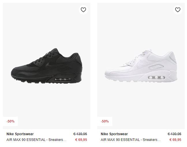 nike air max 90 aanbieding