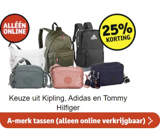 Aanpassen last Schandelijk Kruidvat: kipling tassen 50% tot 75% korting + 25% korting voor  kaarthouders - Pepper.com