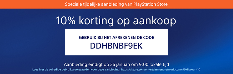 Ps4 kortingscode