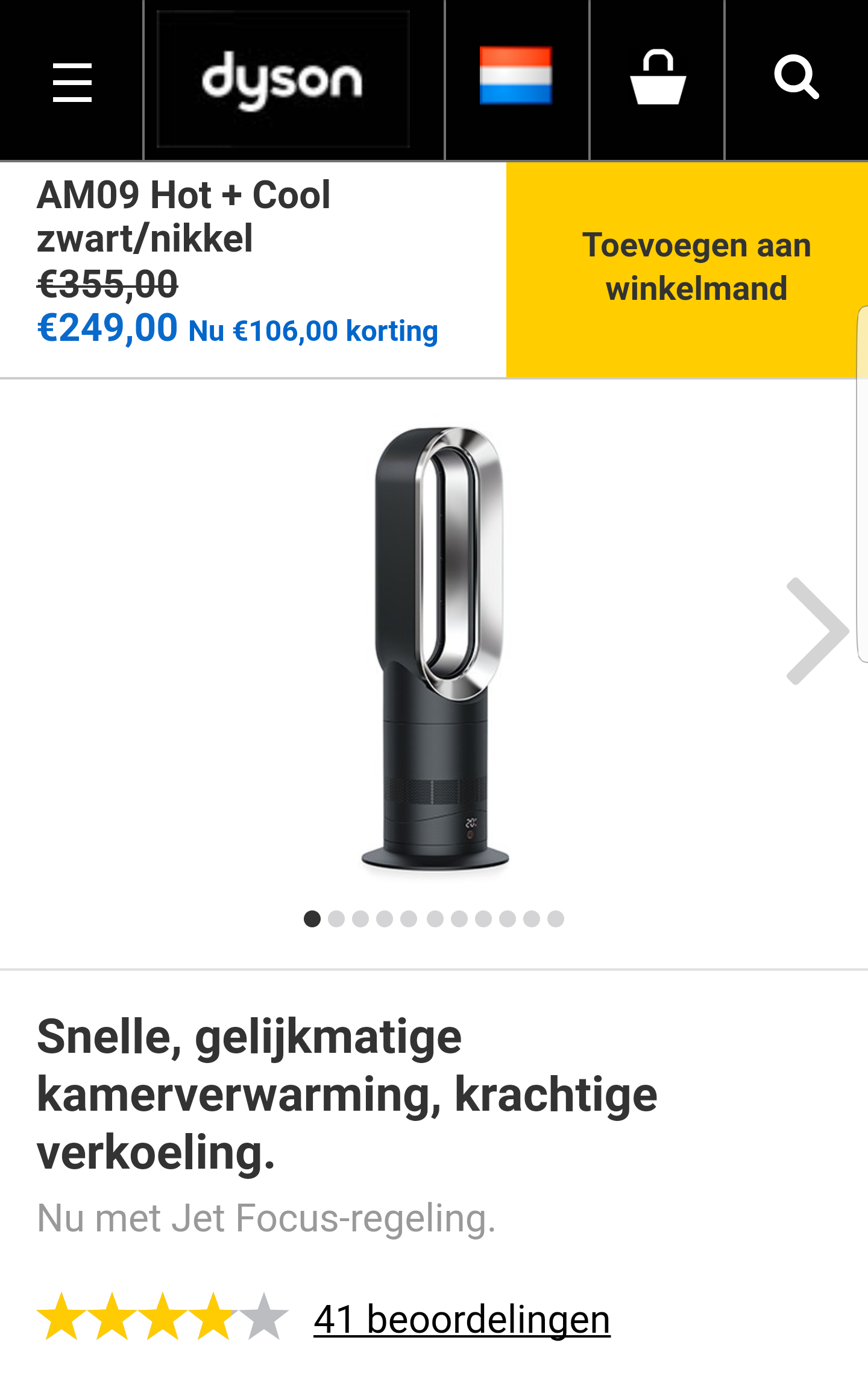 Dyson AM09 voor €249,00 @Dyson.nl - Pepper.com