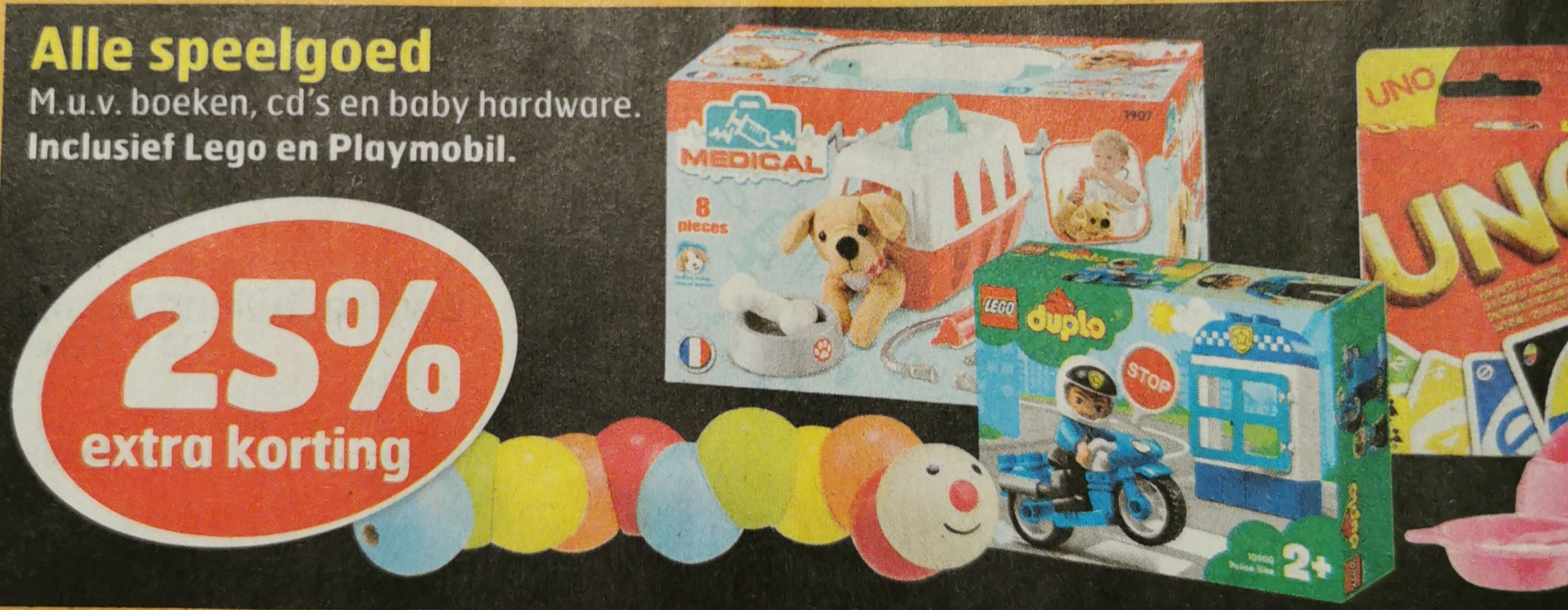25% extra korting op alle speelgoed, inclusief Playmobil @Trekpleister - Pepper.com