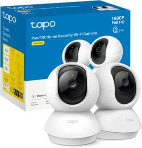 TP-Link Tapo C200 Pan/Tilt 1080p Beveiligingscamera voor Binnen (2-pack)