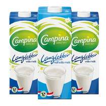 Campina Langlekker houdbare melk 1 l voor €0,99 bij Dirk