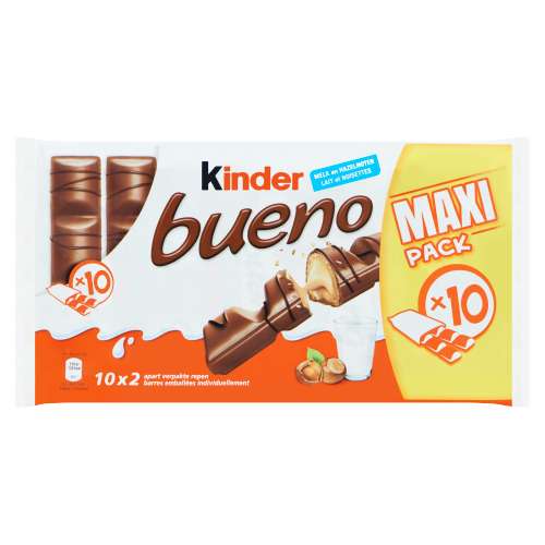 10x2 Kinder Bueno voor €3,99 bij Kruidvat