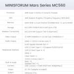MINIS FORUM Mars MC560 Mini PC