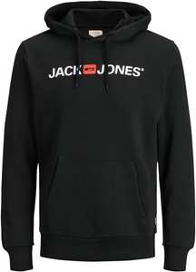 JACK & JONES - Logo hoodie zwart - diverse maten