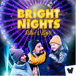 Walibi Bright Nights tickets met 31% korting