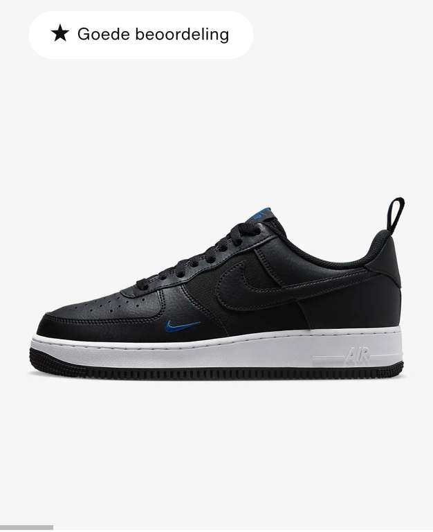 Nike Air Force 1 '07 zwart/blauw