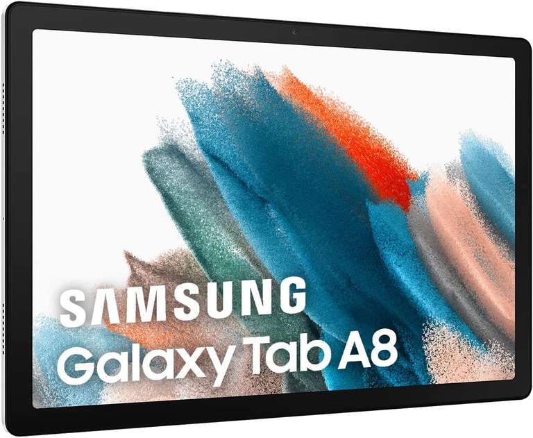 Samsung Galaxy Tab A8 Tablet, Wi-Fi, 4GB ram, 64GB opslag Zilver