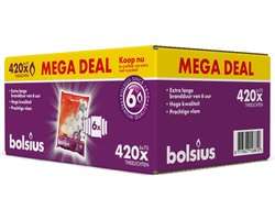 Megadeal Bolsius theelichten 840 stuks voor 29,99! (1+1)