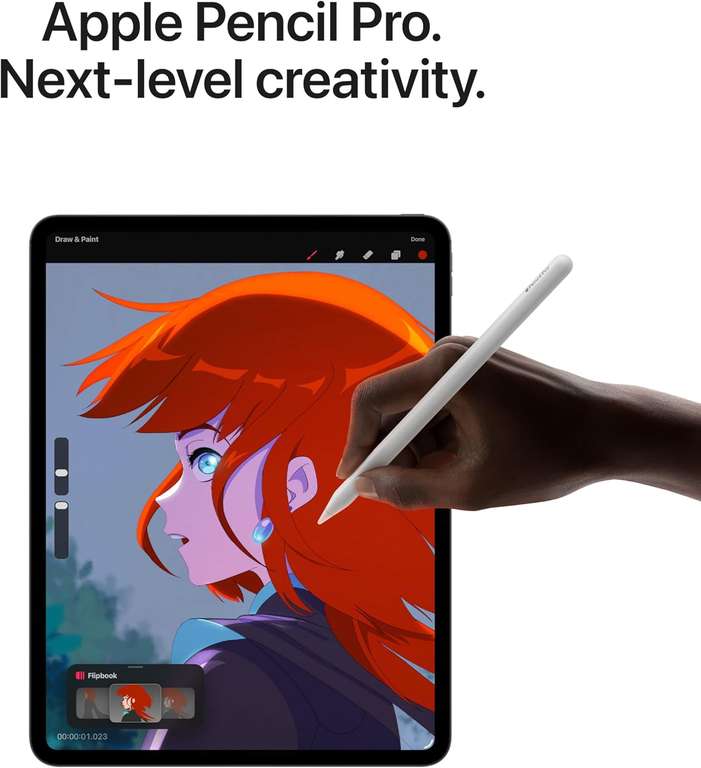 iPad Pro 13'' (2025) M5 Spacezwart – snelle AI, 2 TB opslag, bij