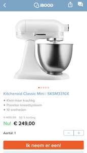 Kitchenaid Classic Mini | 5KSM3310X