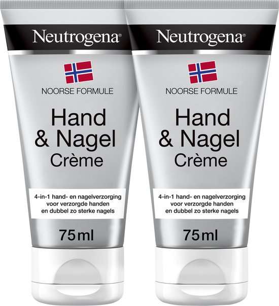 Korting bij Bol.com op Neutrogena Hand & Nagel crème,nagels, 2 x 75 ml