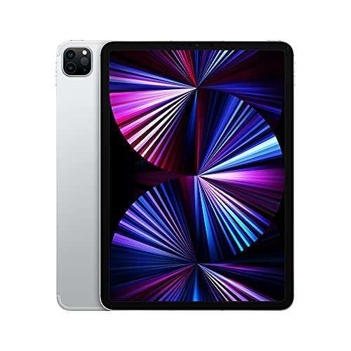 2021 Apple iPad Pro (11", Wi-Fi + cellular, 128 GB) - Zilver (3e generatie)