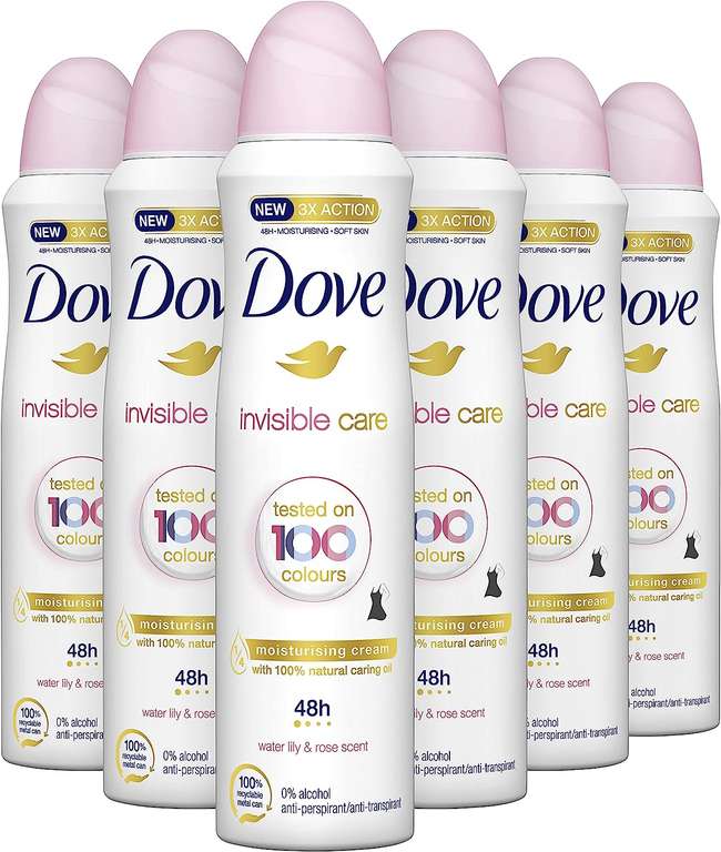 Dove Invisible Care Anti-Transpirant Deodorant Spray