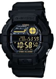 Casio G-Shock - Zwart GD-350-1BER