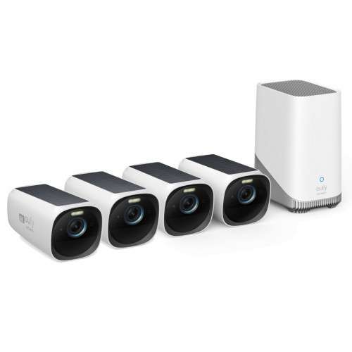 Eufy eufyCam 3 Kit - 4x Camera met Homebase 3 voor €769,95 @ tink