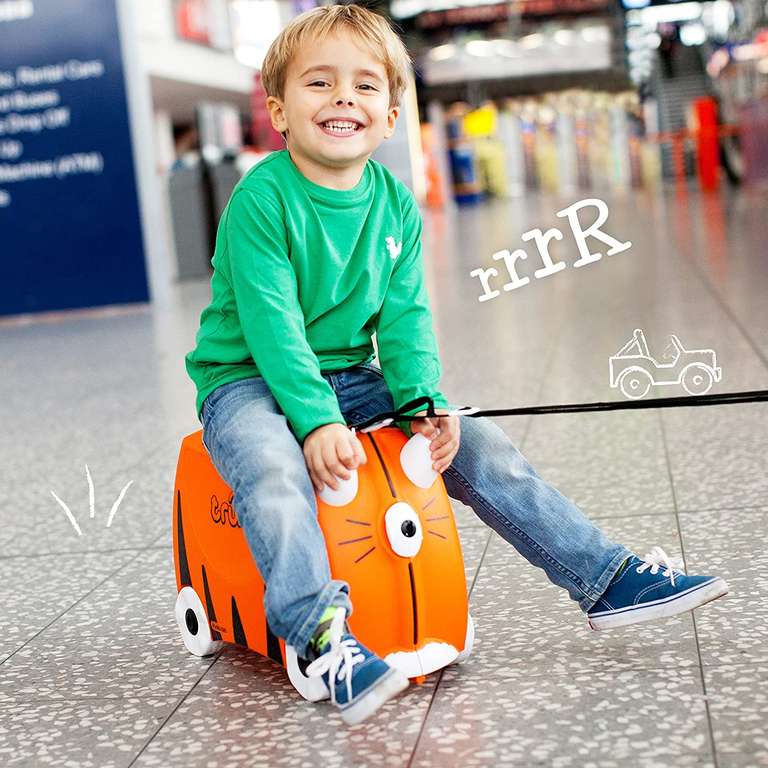 Trunki Tipu Tiger Koffer Voor Kinderen, Oranje