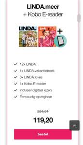 LINDA abonnement + Kobo Clara HD E-reader