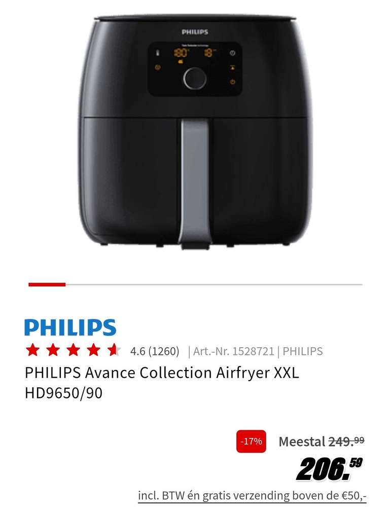 PHILIPS Collection XXL HD9650/90 - Pepper.com