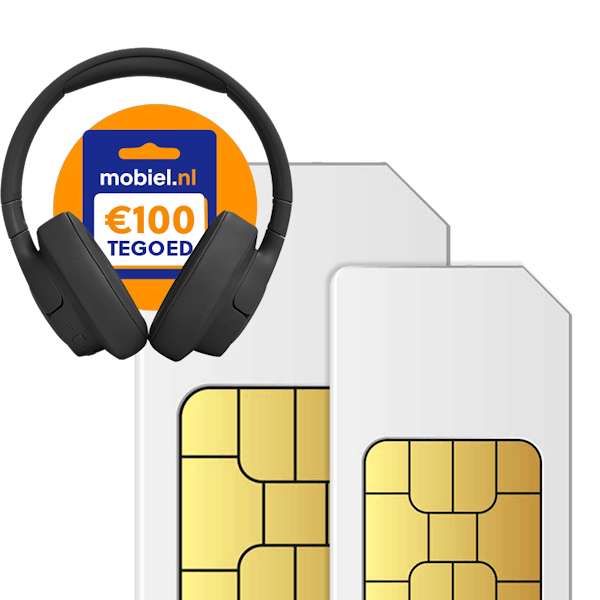 Sim only-actie: Gratis JBL Tune 770 Koptelefoon/Google Chromecast HD of €50/€100 accessoiretegoed