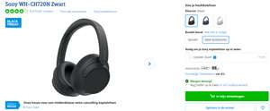 Sony WH-CH720N noise cancelling koptelefoon voor 88 euro