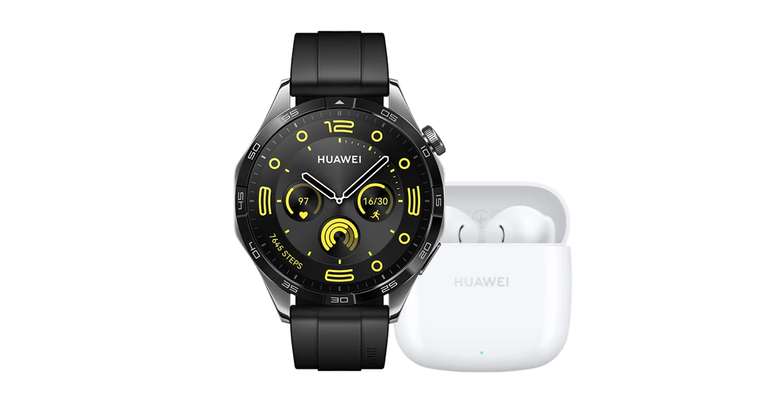 Gratis Huawei FreeBuds SE 2 (t.w.v. €55) bij aankoop van de Huawei Watch GT 4 @ Huawei