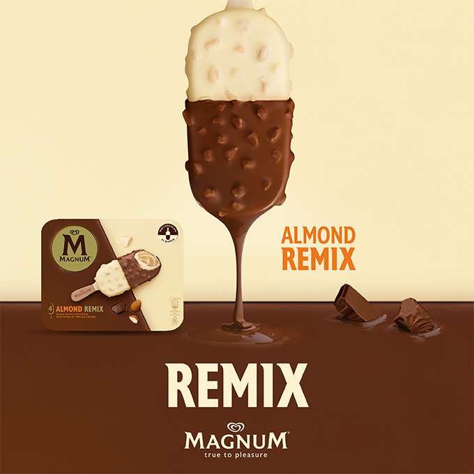 20 stuks Magnum Double Almond Remix 88ml voor €8 @ Butlon