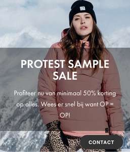 Protest sample sale