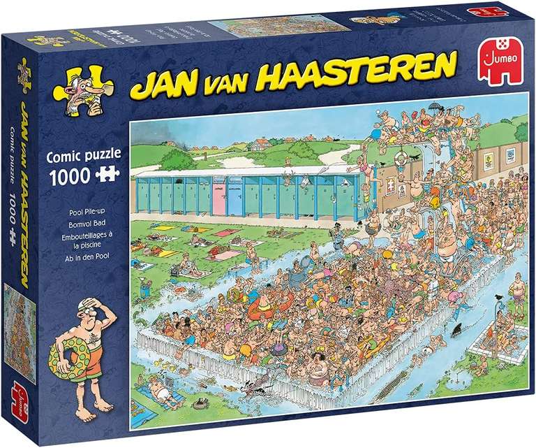 Jan van Haasteren Bomvol Bad 1000 stukjes legpuzzel voor €7,99 @ Amazon NL