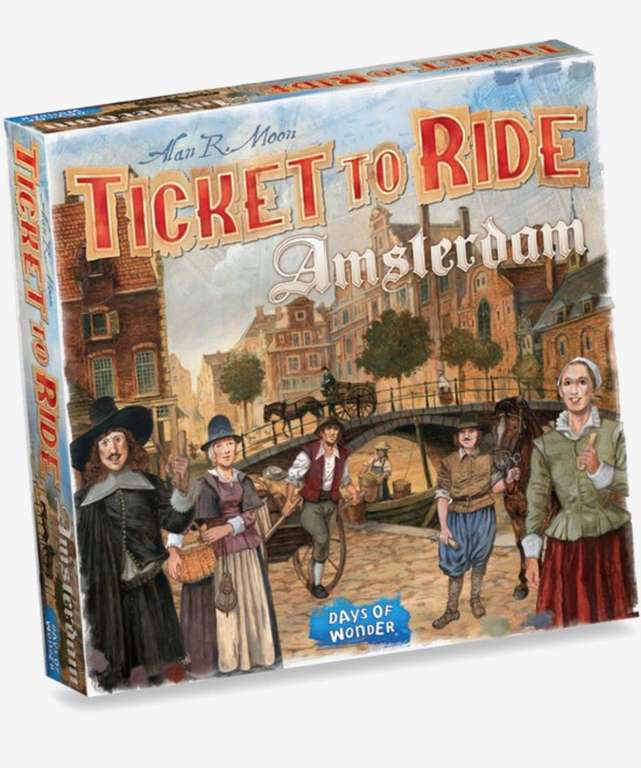 Ticket to Ride Amsterdam (Amazon Prime en Bol Select)