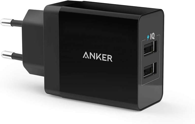 Anker 24W 2-Port USB Oplader