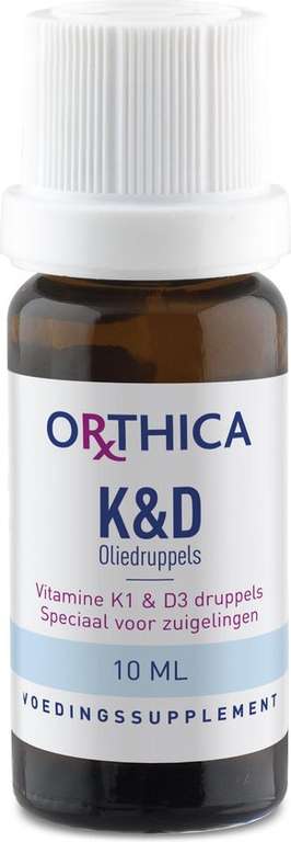 Orthica KD vitaminedruppels voor de jonge ouders