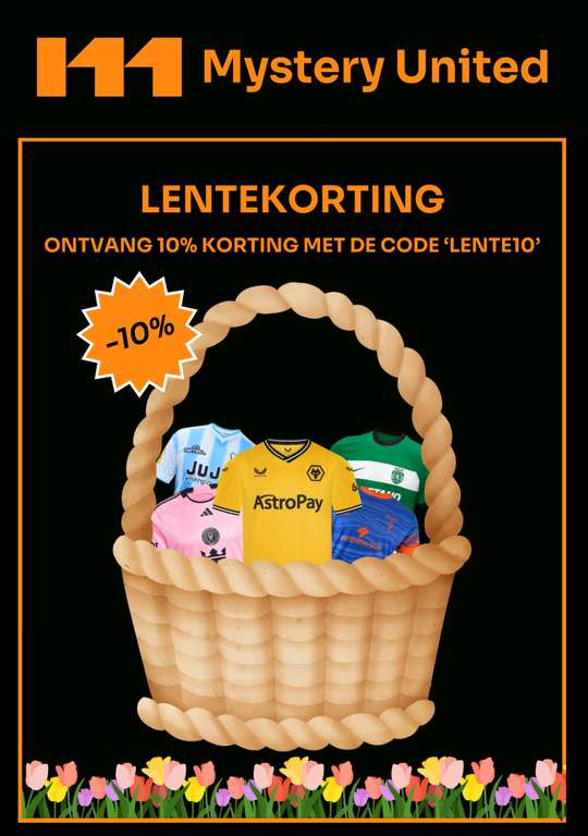 10% korting op jouw Mystery Box by Mystery United