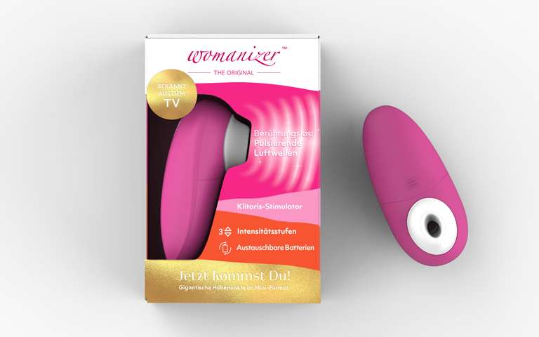 Womanizer mini t.w.v. €39,95 cadeau bij min. besteding van €100 @ EasyToys