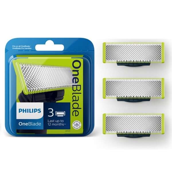 6x Philips Oneblade QP230/50 vervangingsmesjes