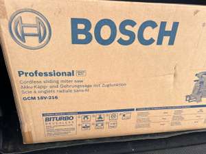 Lokaal: Bosch Blauw GCM 18V-216 zonder accu