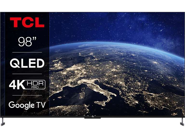 TCL 98C735 = 98" / 249cm QLED 4K tv voor €3965,89 @ MediaMarkt