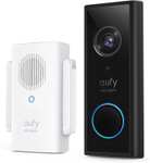 Eufy 2K HD Security, Draadloze videodeurbel (Prime Deal)
