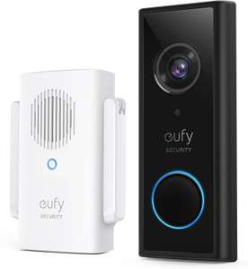 Eufy 2K HD Security, Draadloze videodeurbel (Prime Deal)