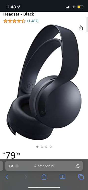 PlayStation5 - Pulse 3D Wireless Headset - Black