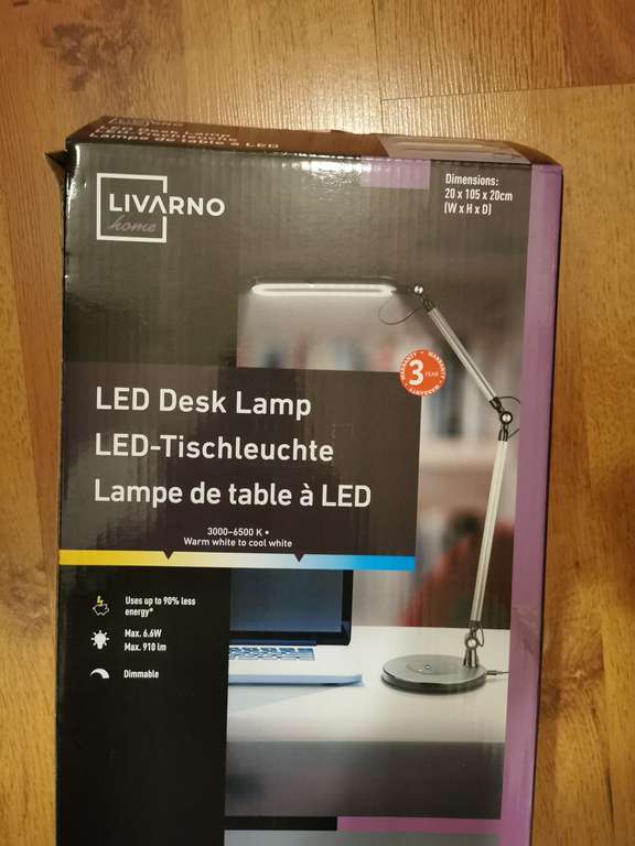 Livarno home LED bureaulamp