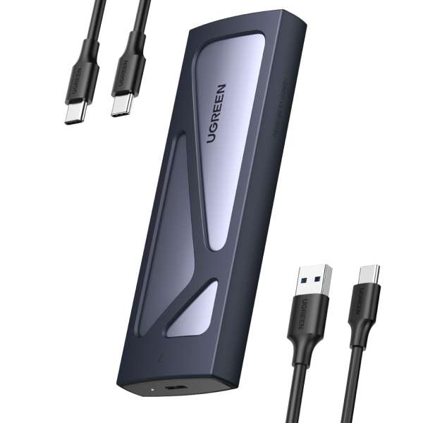 Ugreen M.2 NVMe 10 G bps SSD Enclosure voor € 17,99 met kortingscode en gratis verzending