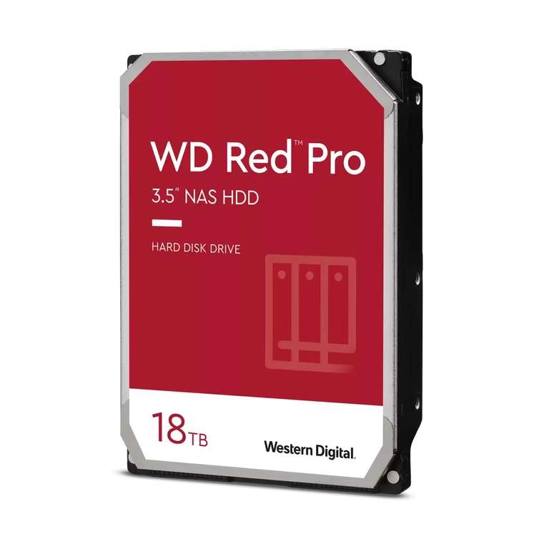 2x WD Red Pro 2020 18 TB voor €713,99 (of 2x 14TB voor €561,39) @ WD Store
