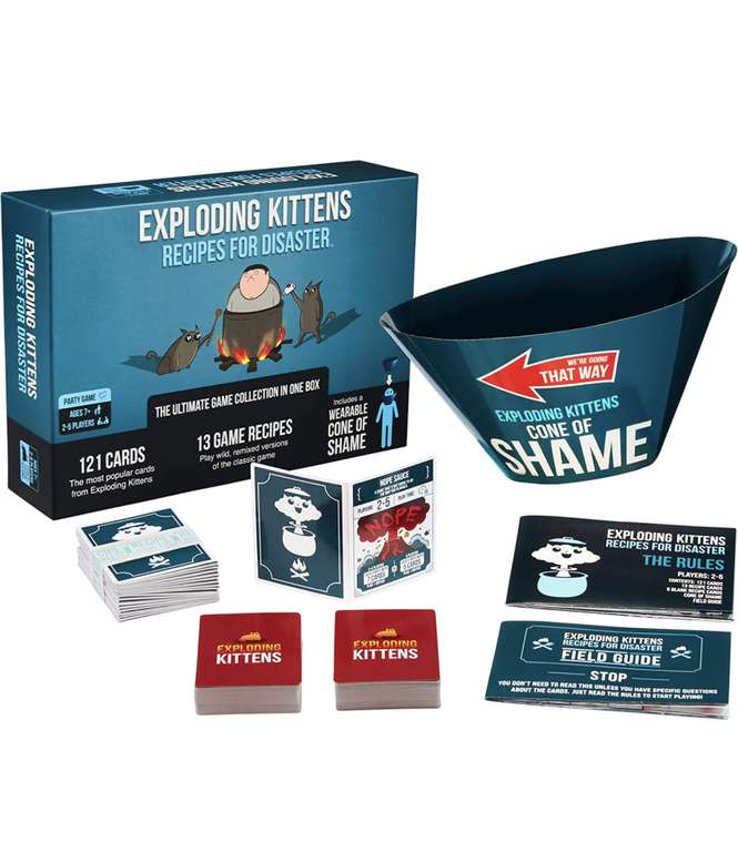 Exploding Kittens Recipes for Disaster [EN] || Amazon.nl