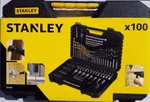 Stanley Set van 100 gemengde boren met accessoires @ Amazon NL