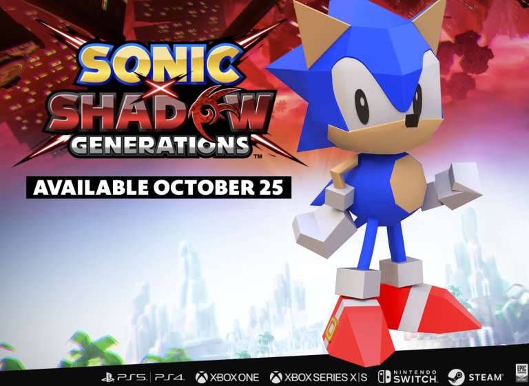 Sonic Jam Legacy Skin DLC voor Sonic X Shadow Generations – GRATIS als je vóór 1 november abonneert op de newsletter