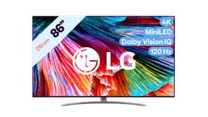 LG 86" 4K QNED MiniLED TV | NanoCell | 120 Hz | 86QNED916PA