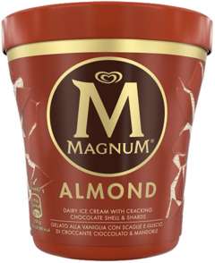 Magnum Pint IJs Almond 440ml voor €1,50 @ Butlon
