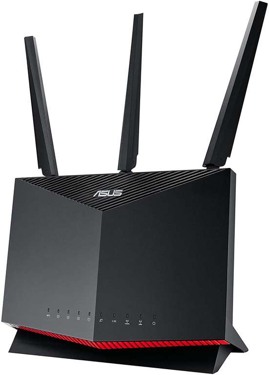 ASUS RT-AX86S (AX5700) router voor €125 en €20 cashback na het schrijven van een review - laagste prijs ooit!